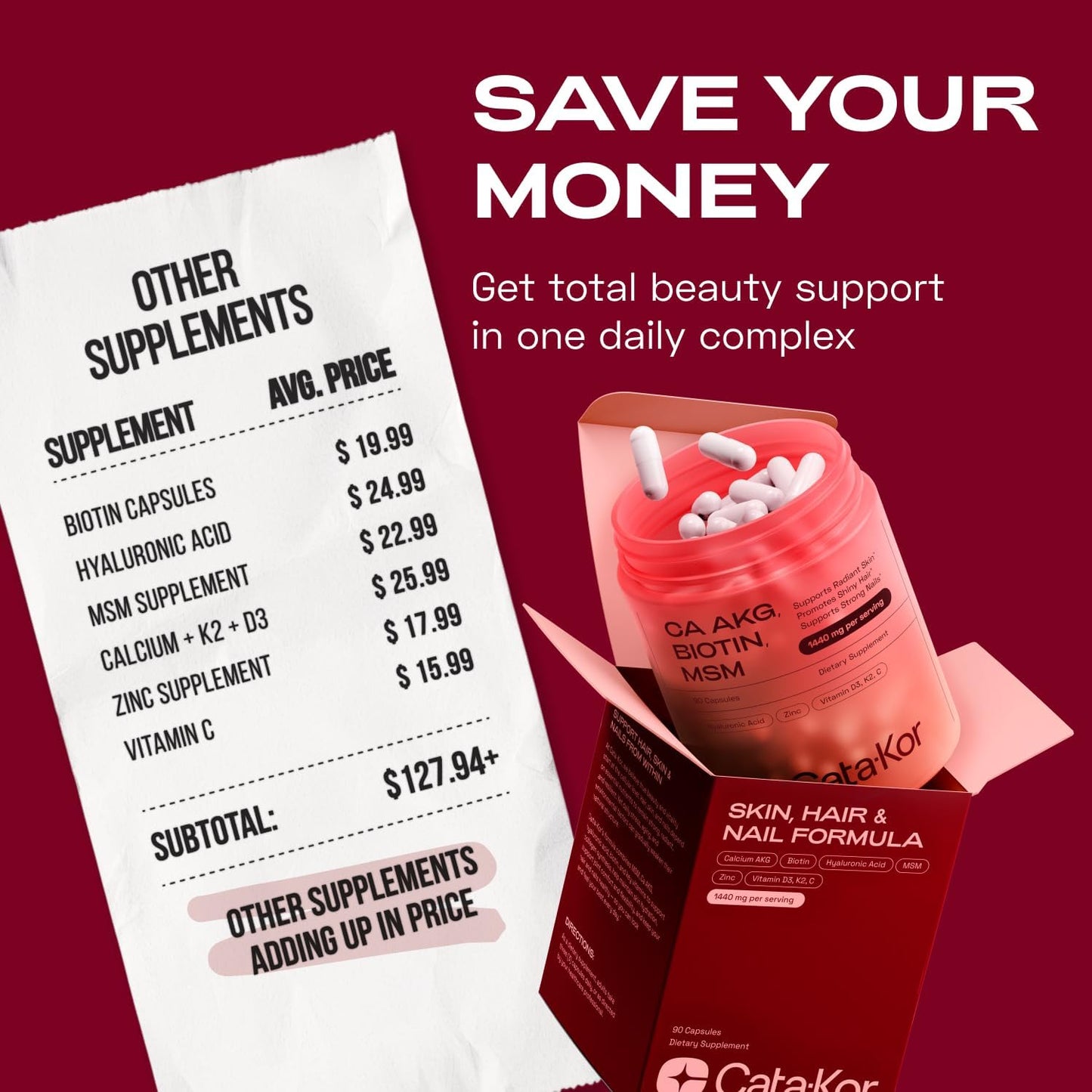 Coleora™ Beauty Complex – Skin, Hair & Nails Support