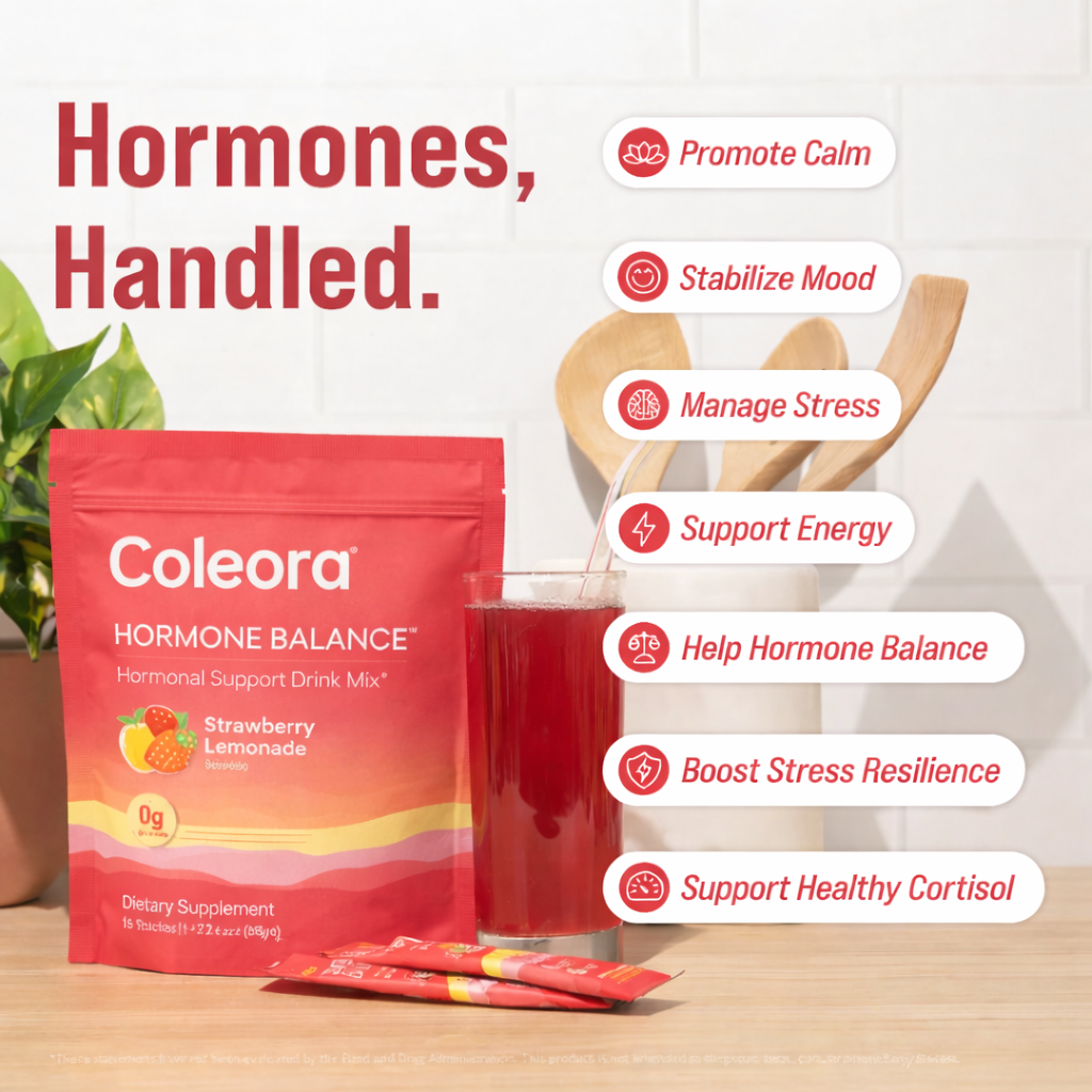 Coleora Balance™ — Hormonal Support Drink Mix